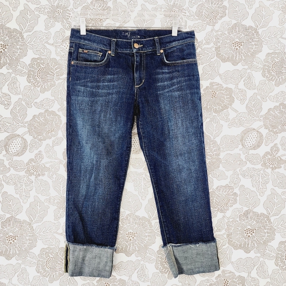 Joe's Jeans Dark Blue Cropped Ankle Jeans